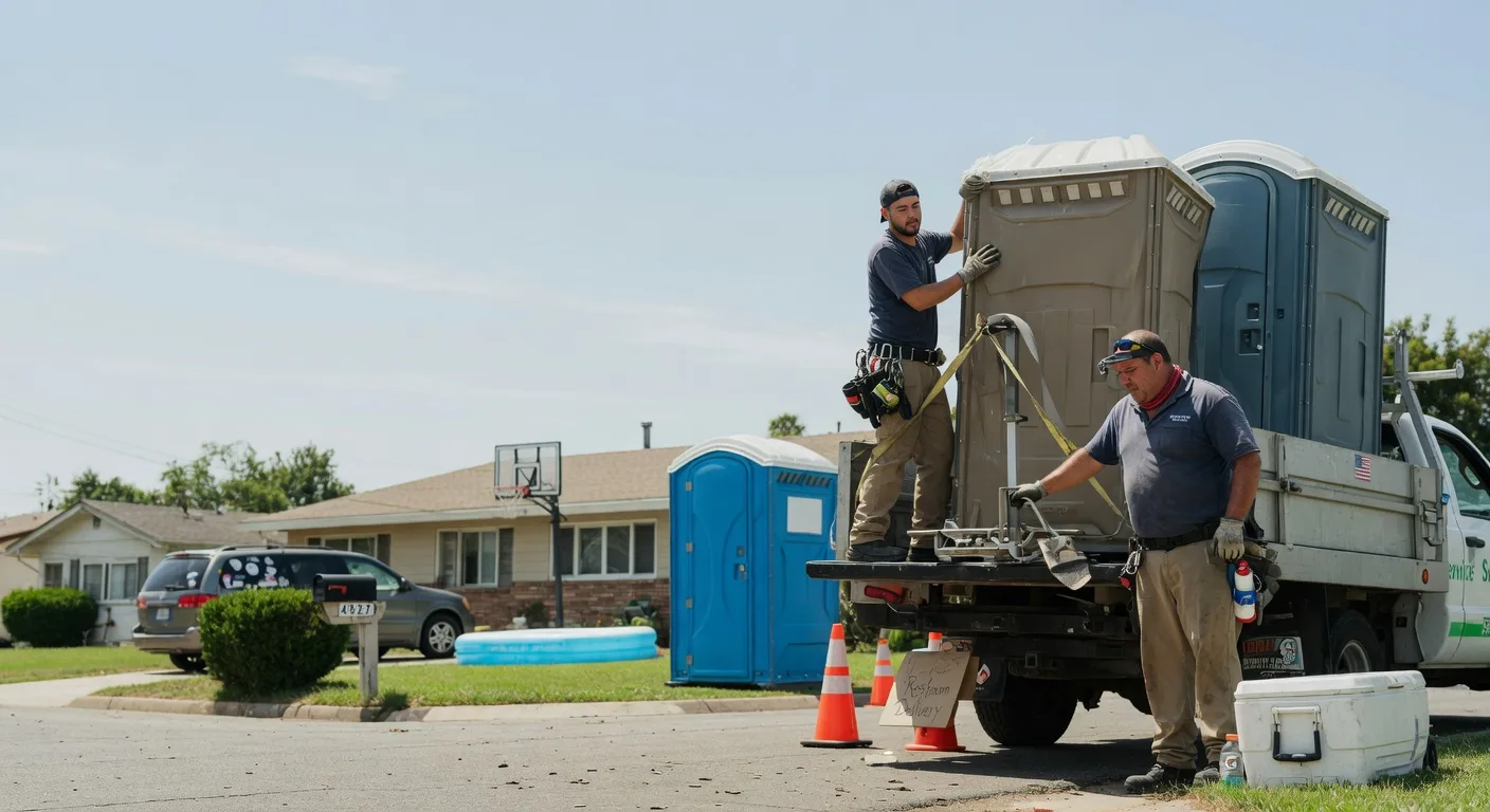 Porta Potty Rental in Comfort, TX near me